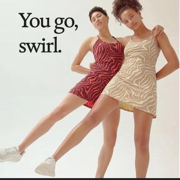 Outdoor Voices Poppy Swirl Athletic Dress - Picture 2 of 16